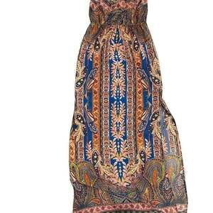 Meghan Los Angeles tube top floor length dress, size s